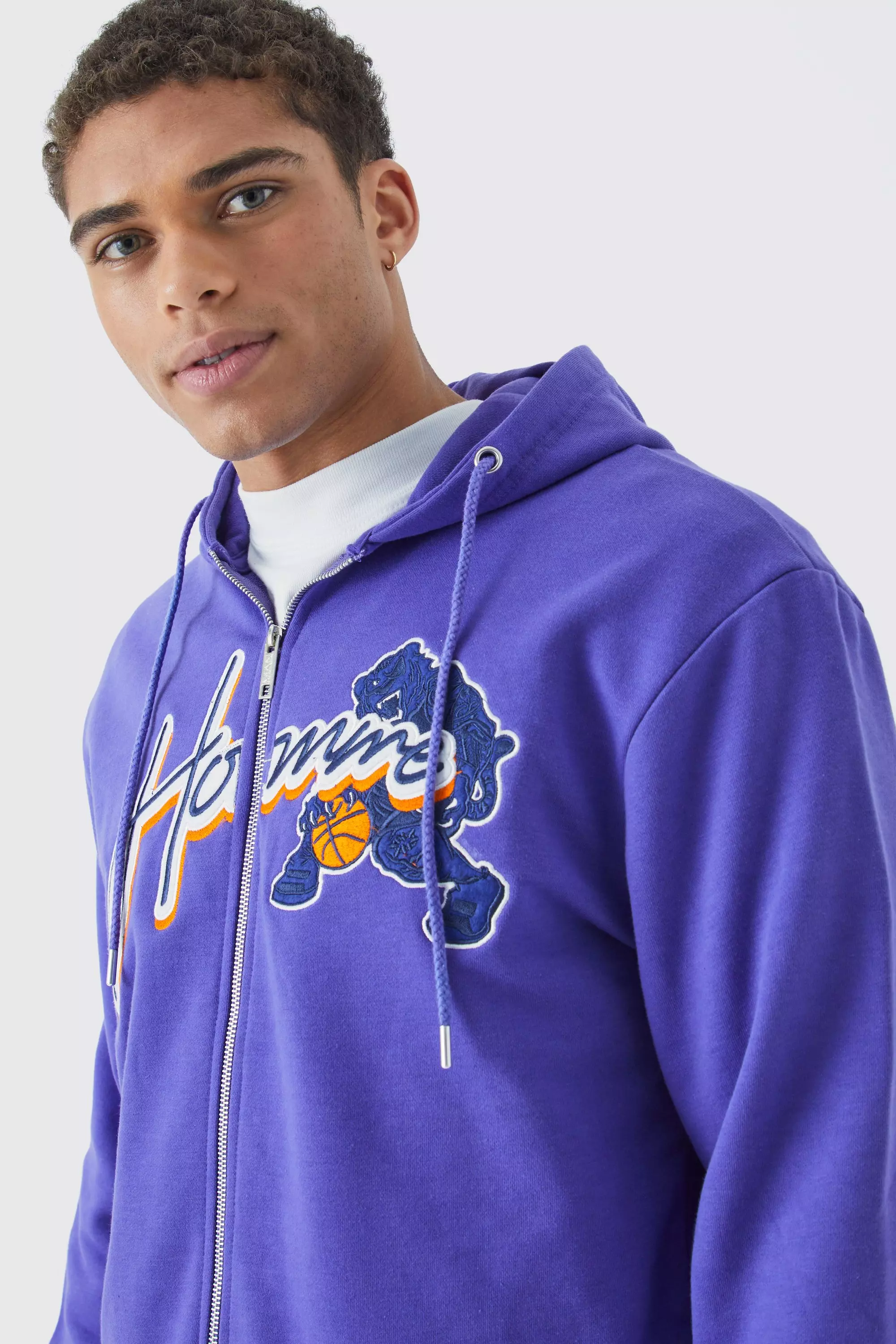 Washed on sale purple hoodie